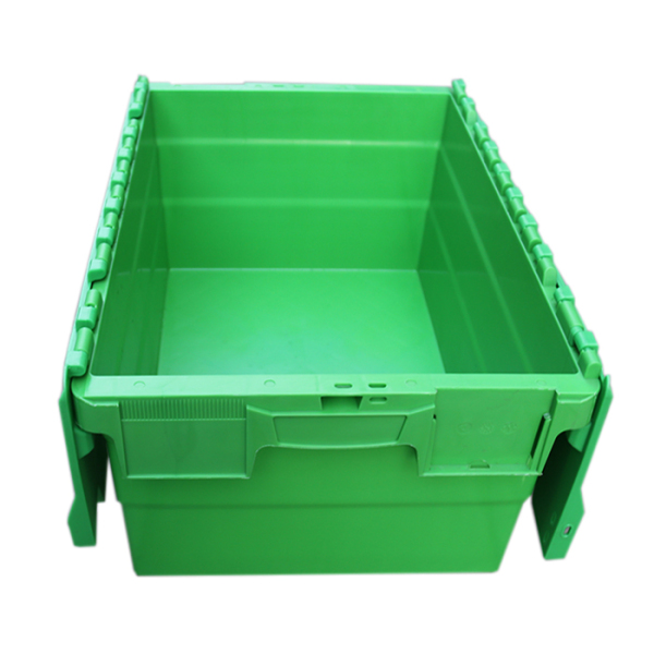 green storage boxes with lids