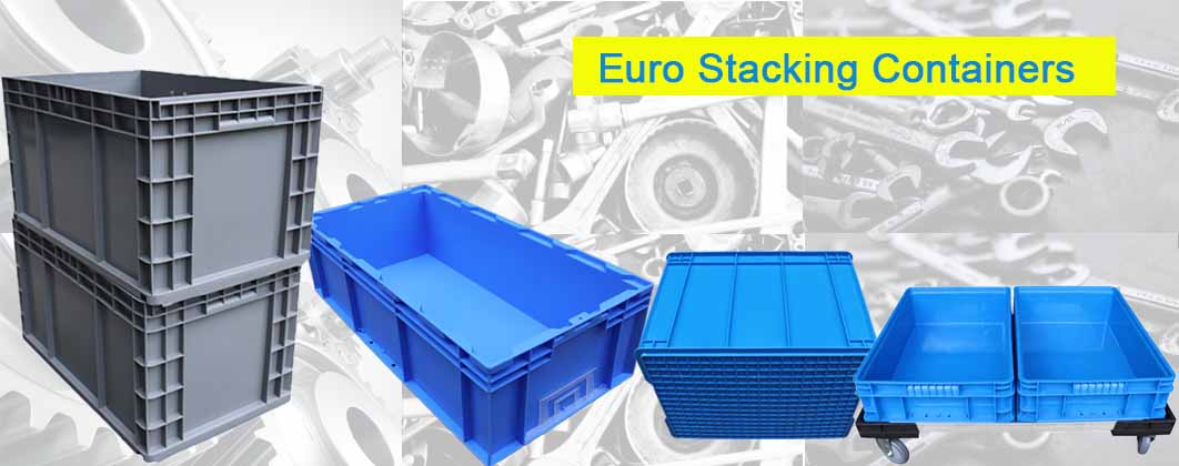 Large Storage Containers: Euro Stacking Boxes